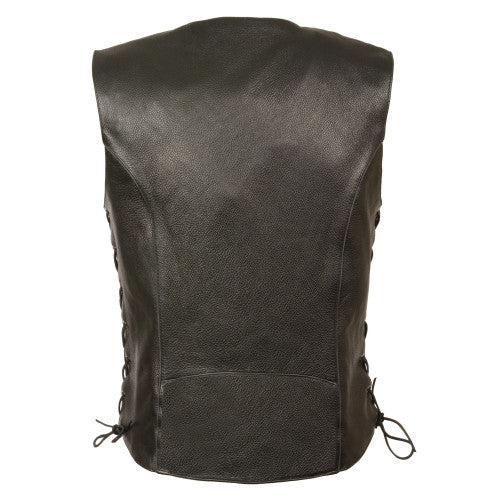 Ladies Side Lace Biker Vest 4500 WV